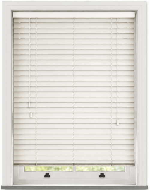 Off White Venetian Blind - made to measure