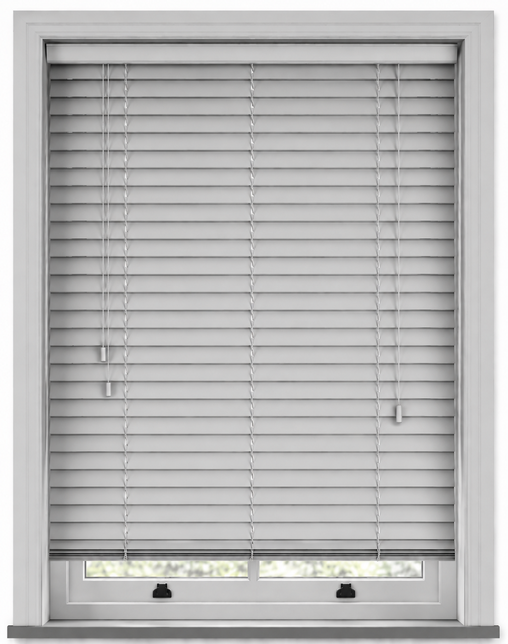 Light Grey Grains Venetian Blind - made to measure