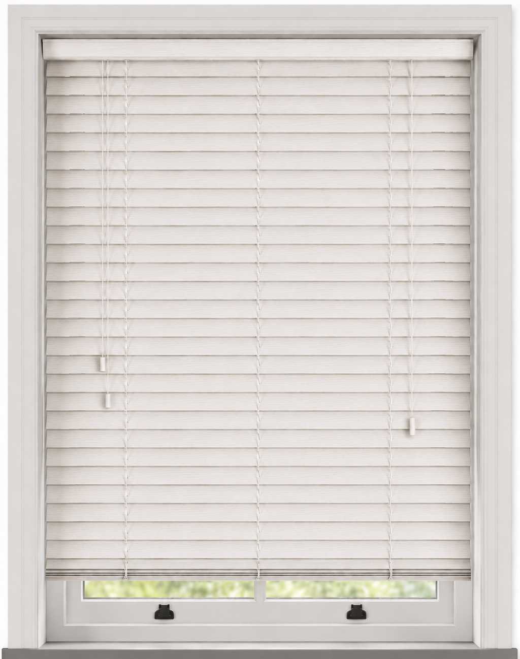 Beige White Grains Venetian Blind - made to measure