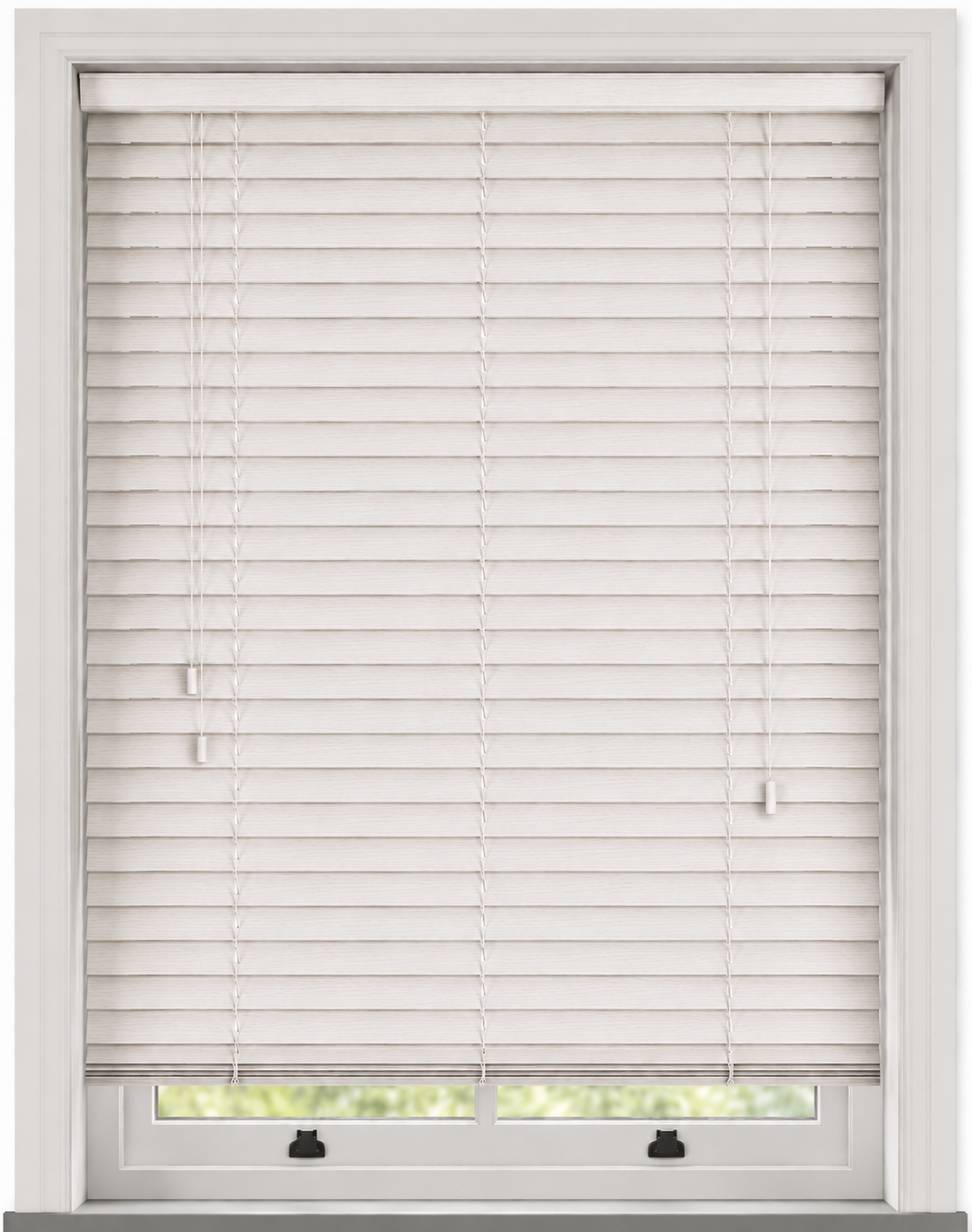 Beige White Grains Venetian Blind - made to measure